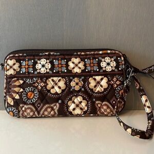 Vera Bradley cotton wristlet